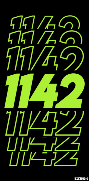 1142 Texteffekt