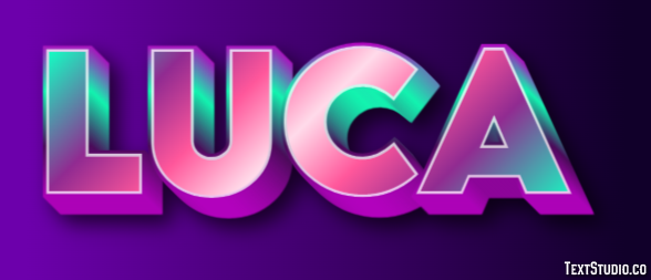 Luca Texteffekt
