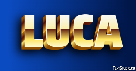 Luca Efeito de texto