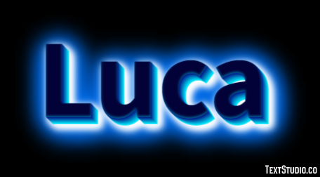 Luca Efekt tekstowy