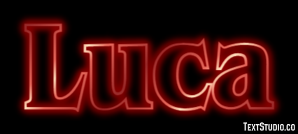 Luca Texteffekt