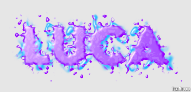 Luca Efecto de Texto