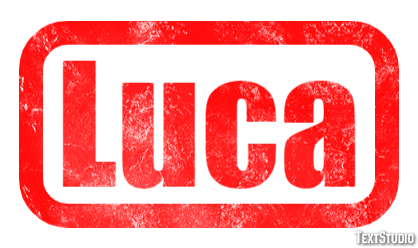 Luca Efekt tekstowy