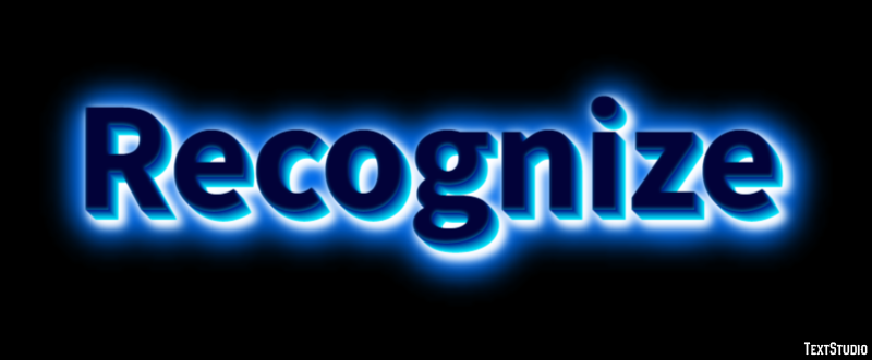 Recognize Text Effect