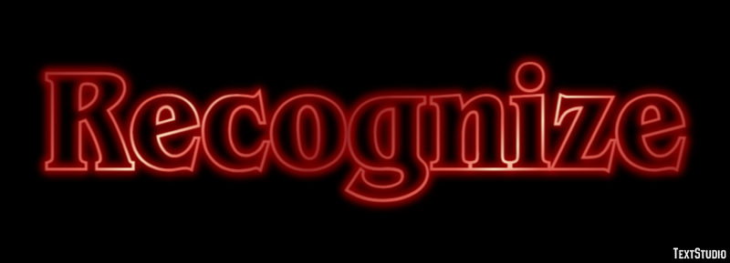 Recognize Text effect