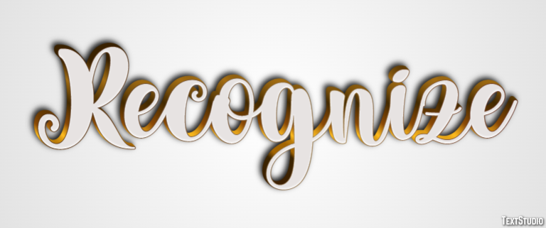 Recognize Text Effect