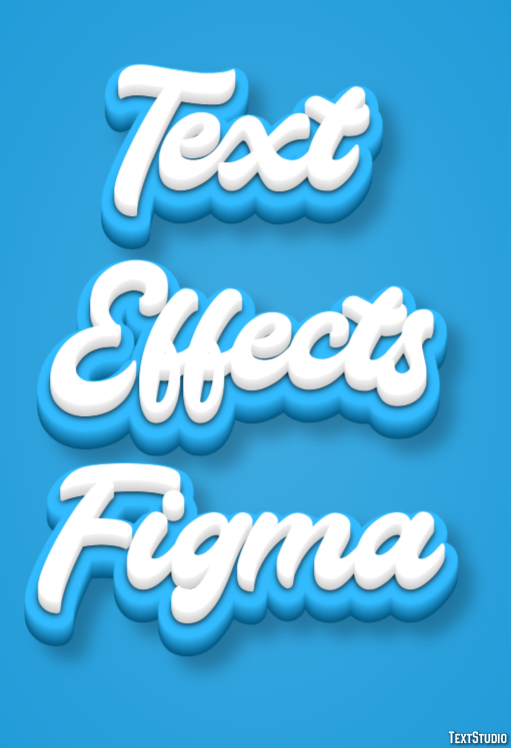 Text Effects Figma Efeito de texto