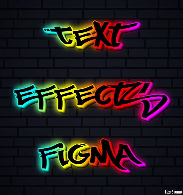 Text Effects Figma Efeito de texto