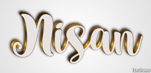 Nisan テキスト効果
