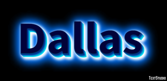 Dallas Efekt tekstowy