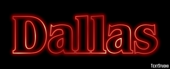 Dallas Efekt tekstowy