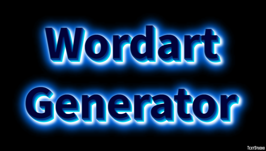 Wordart Generator Effetto testo