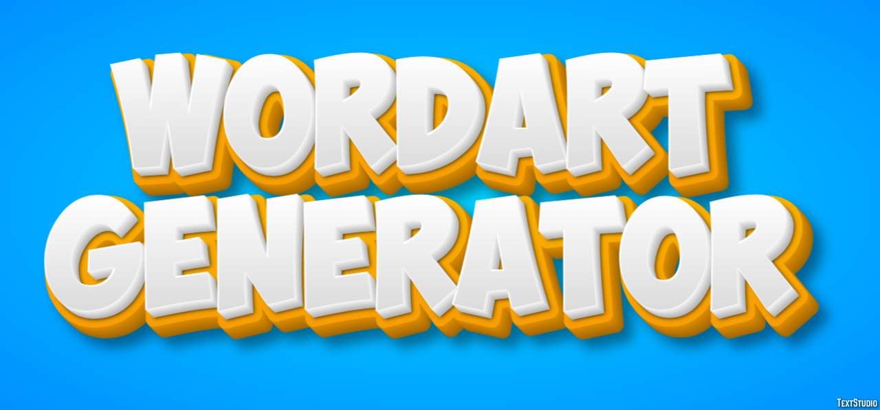 Wordart Generator Texteffekt