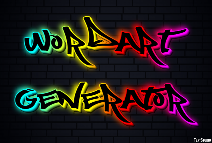 Wordart Generator Efekt tekstowy