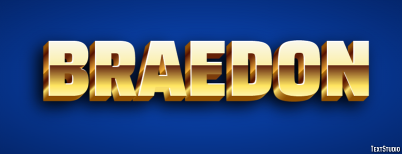 Braedon Metin Efekti