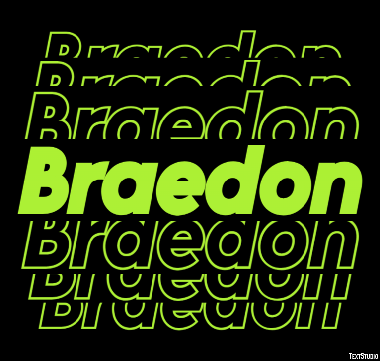 Braedon Metin Efekti