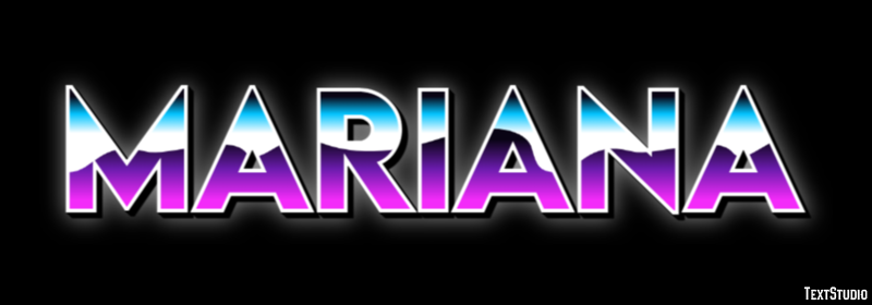 Mariana Texteffekt