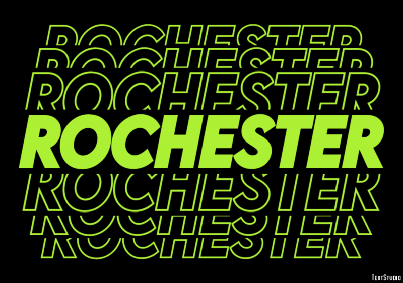 Rochester Efekt tekstowy