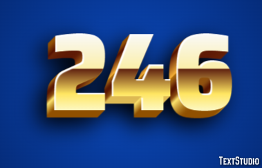 246 Text Effect
