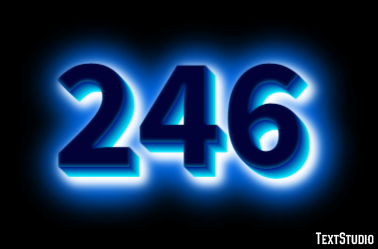 246 Text Effect