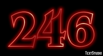 246 Text Effect