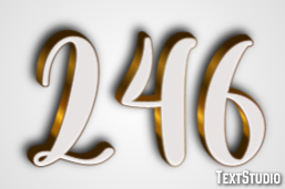 246 Text Effect
