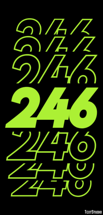 246 Text Effect