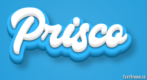 Prisco Effetto testo