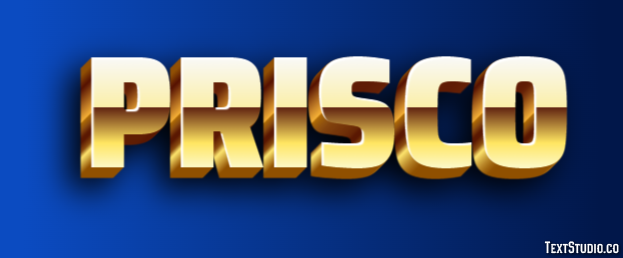 Prisco Effetto testo