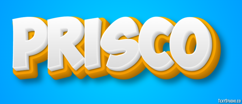 Prisco Effetto testo