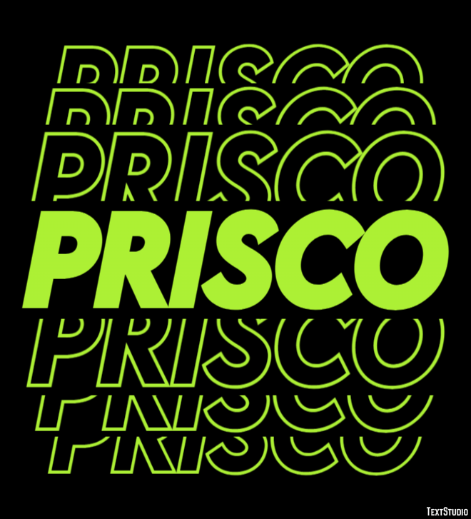 Prisco Effetto testo