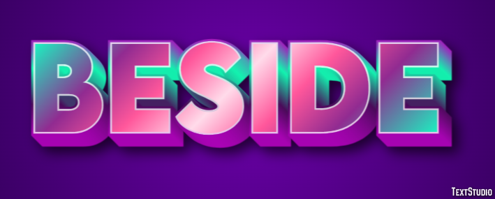 Beside Text Effect