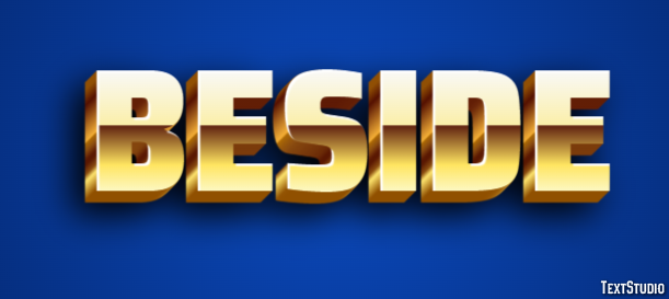 Beside Text Effect