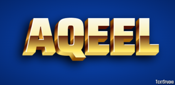 Aqeel Text Effect