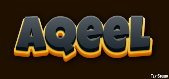 Aqeel Text Effect