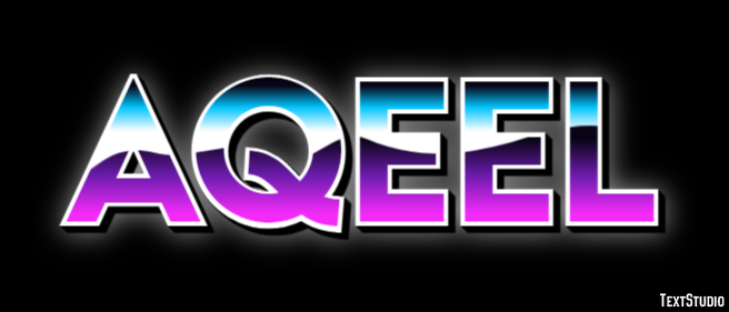 Aqeel テキスト効果