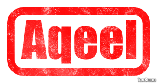 Aqeel テキスト効果