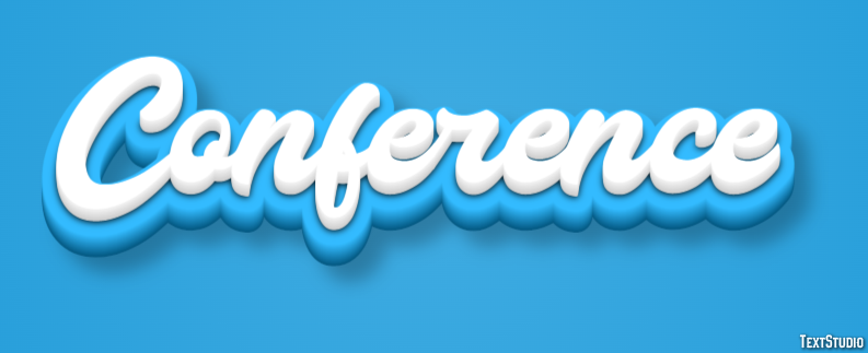 Conference Efecto de Texto