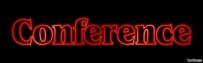 Conference Tekst Effect