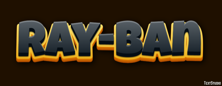 Ray-Ban Effet de Texte