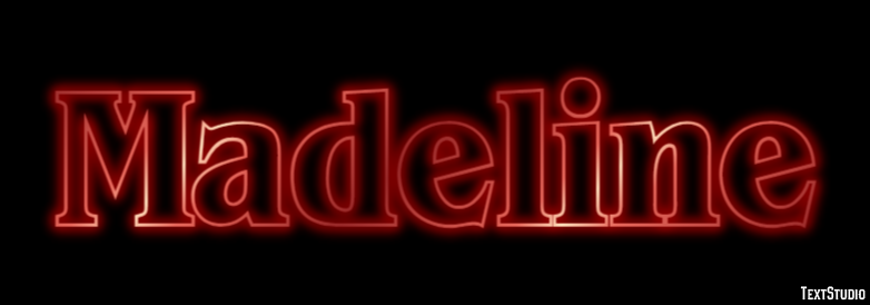 Madeline Efekt tekstowy