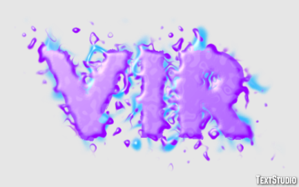 Vir Efeito de texto