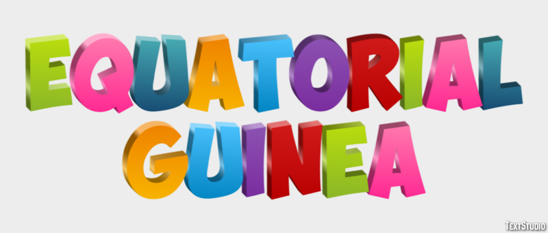 Equatorial Guinea Efecto de Texto