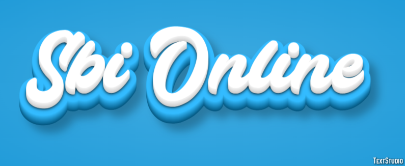 Sbi Online Efeito de texto