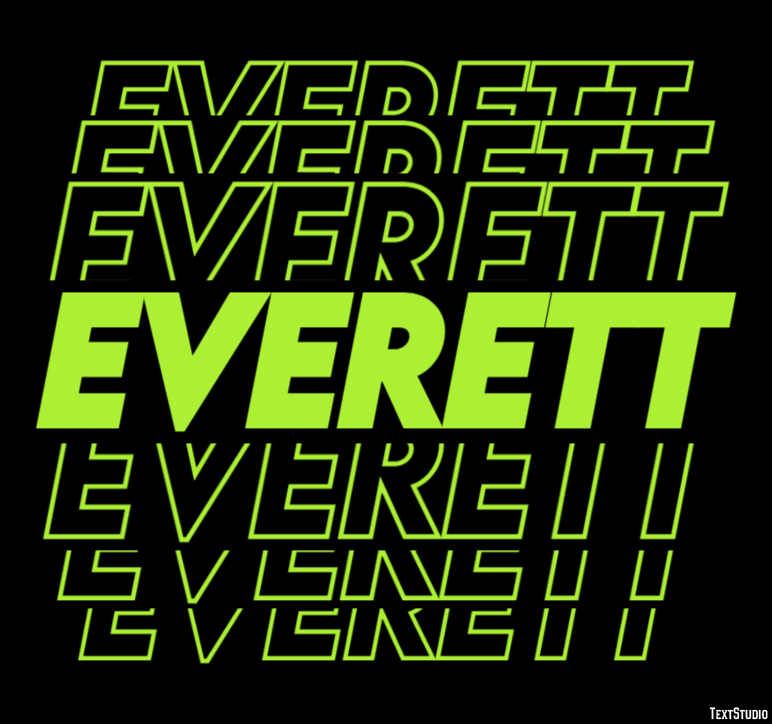 Everett Efekt tekstowy