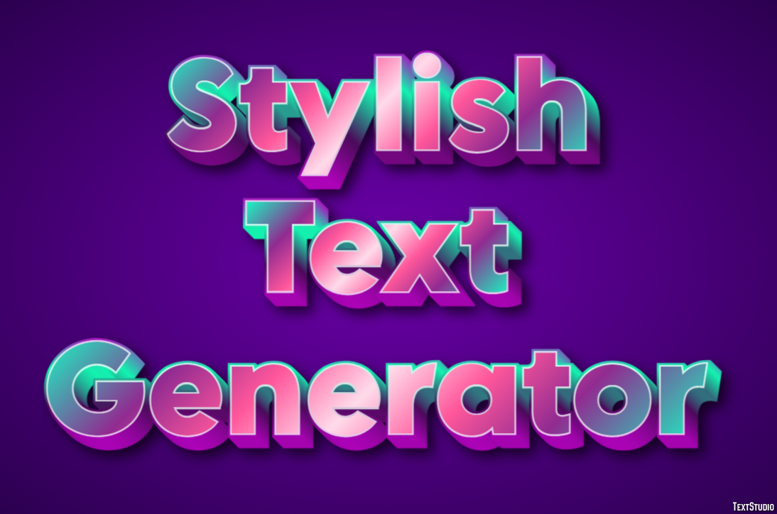 Stylish Text Generator Text Effect