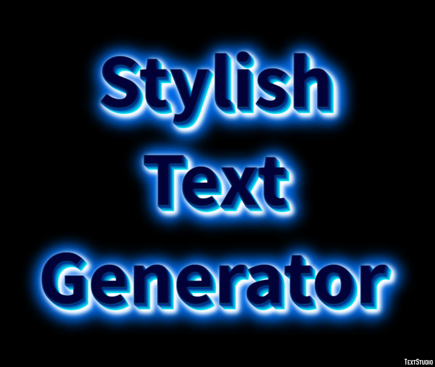Stylish Text Generator Efeito de texto