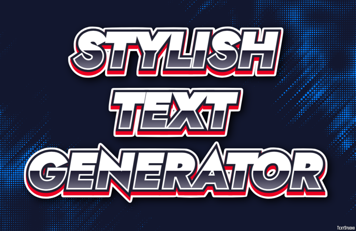 Stylish Text Generator Efeito de texto