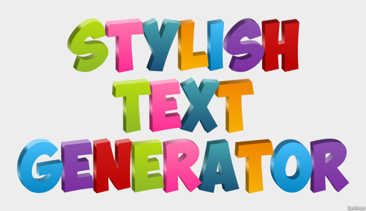 Stylish Text Generator Text Effect