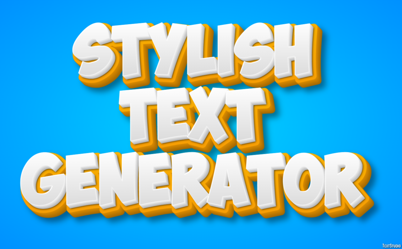 Stylish Text Generator Text Effect